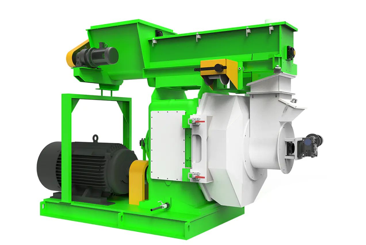 JWZL-800 Industrial Biomass Pellet Mill | Kingwood