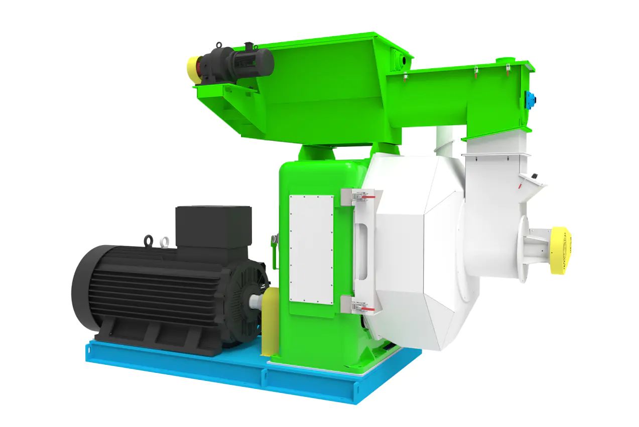 JWZL-998 Biomass Pellet Mill — 5–6 T/h Industrial